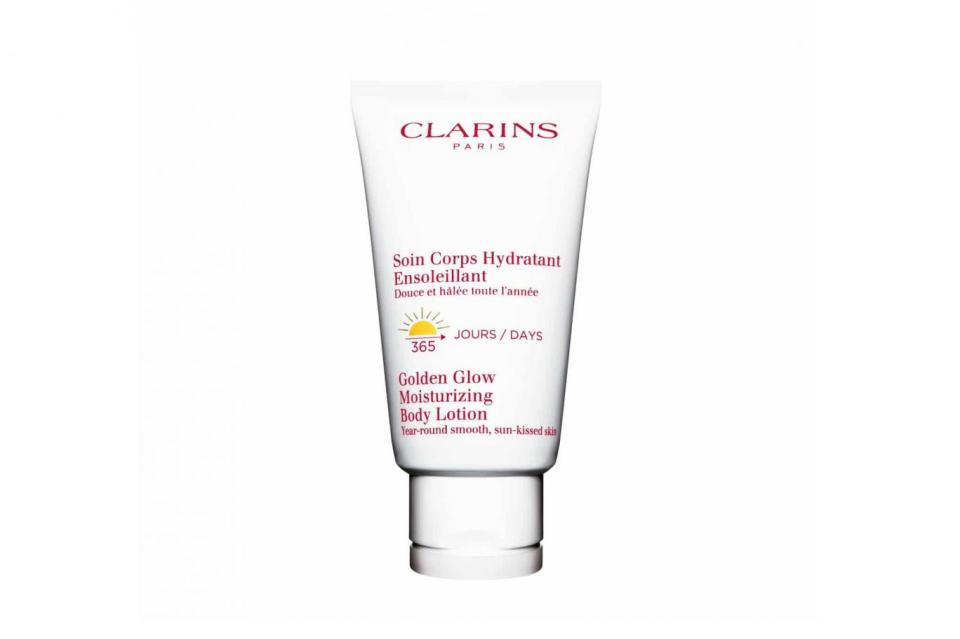 Golden glow moisturising body lotion, £30, Clarins