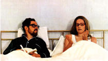 <a href="http://movies.yahoo.com/movie/scenes-from-a-marriage-1973/" data-ylk="slk:"Scenes From a Marriage";elm:context_link;itc:0;sec:content-canvas" class="link ">"Scenes From a Marriage"</a> (1973): One of Ingmar Bergman's very best, this intimate and piercing drama follows a seemingly happy, upper-middle class Swedish couple over the years as their marriage falls apart. Marianne (Liv Ullmann) and Johan (Erland Josephson) destroy each other, drift apart and eventually wind up with other people, but still find themselves intrinsically tied to each other. Working with his longtime collaborator, the great cinematographer Sven Nyqvist, Bergman is unflinching and uncompromising in his examination of this flawed and all-too human love affair, and Ullmann and Josephson are pitch-perfect. Originally presented as a six-part TV miniseries, it was edited down to a feature film of nearly three hours. Not a moment of emotion has been lost.