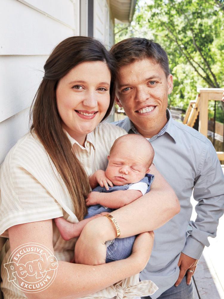 Zach and Tori Roloff with baby Jackson