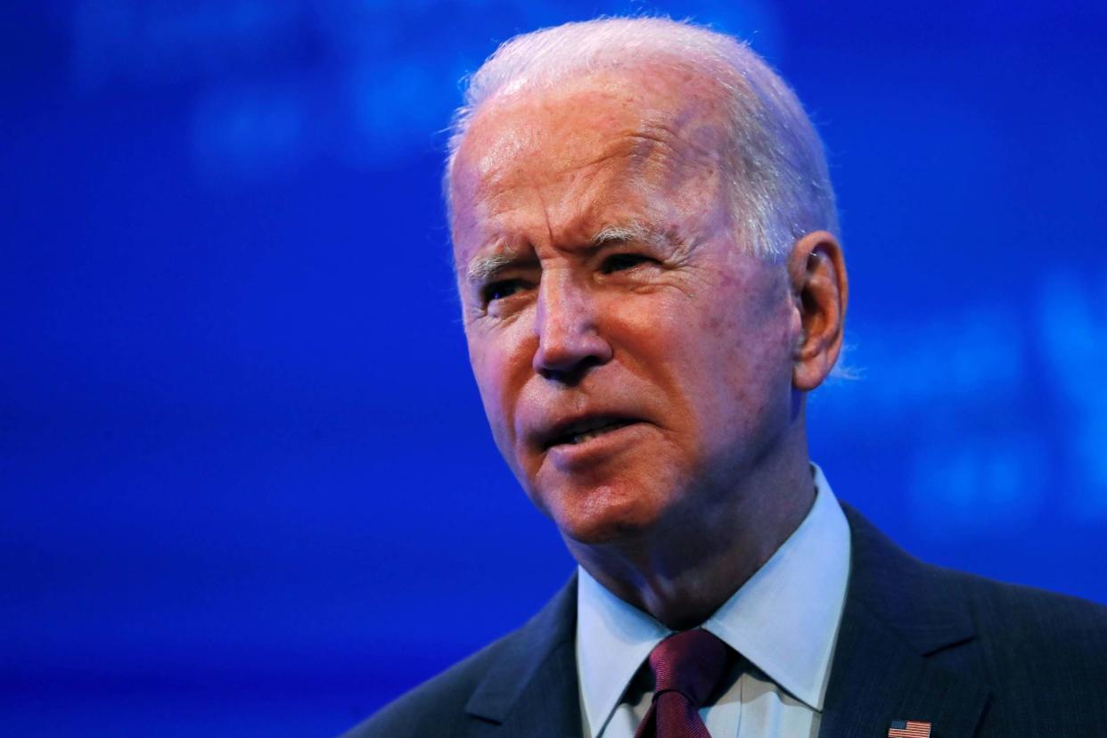 US Democratic presidential candidate Joe Biden: REUTERS