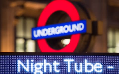 Oh night tube how we adore you - Credit: Dominic Lipinski/PA
