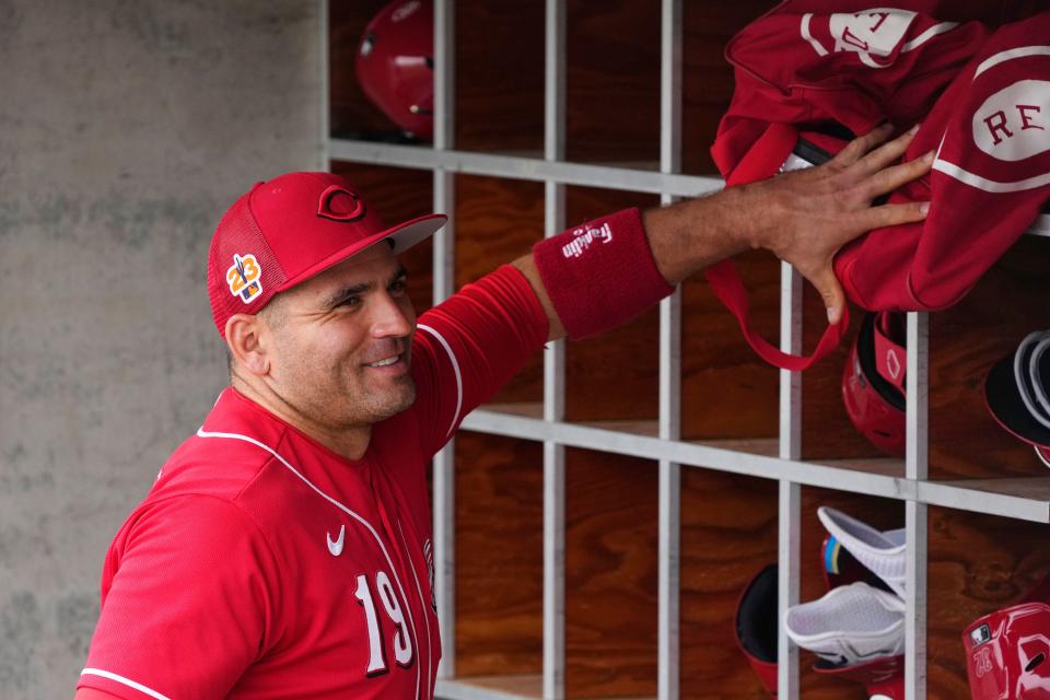 The Cincinnati Reds' Joey Votto