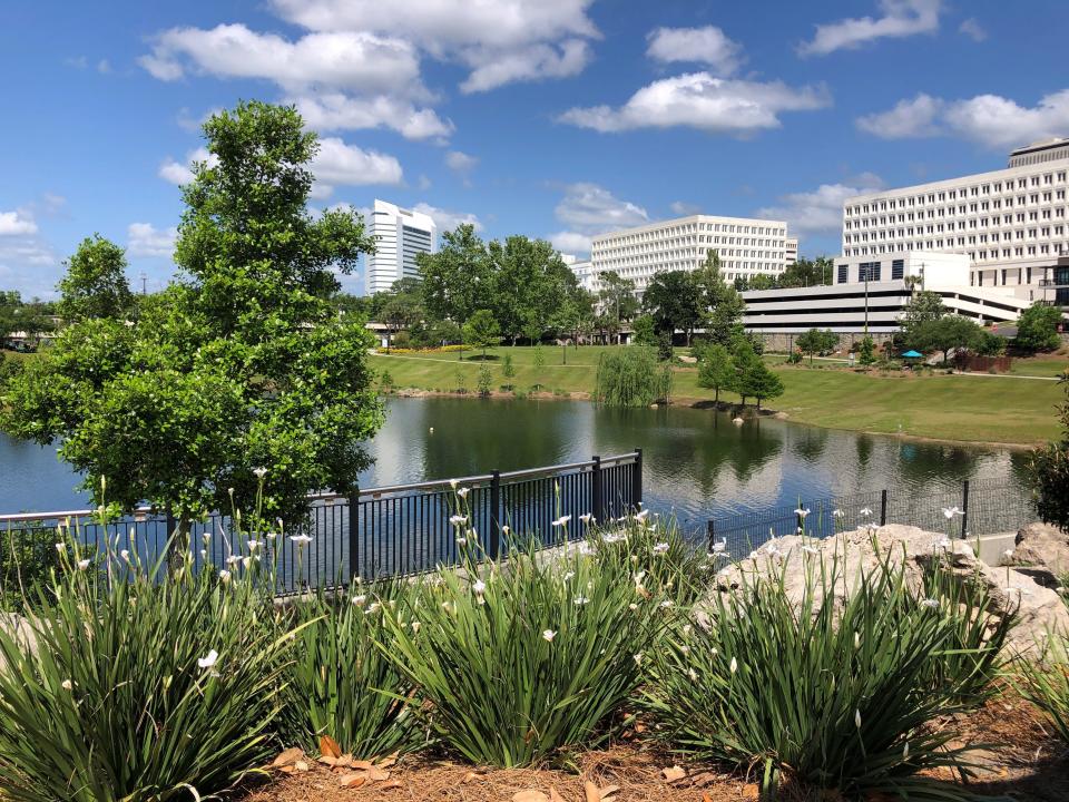 Cascades Park is a centerpiece of Tallahassee development.