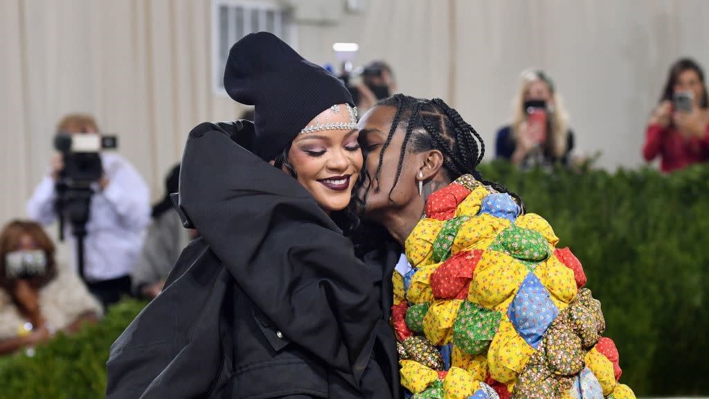 ASAP Rocky and Rihanna