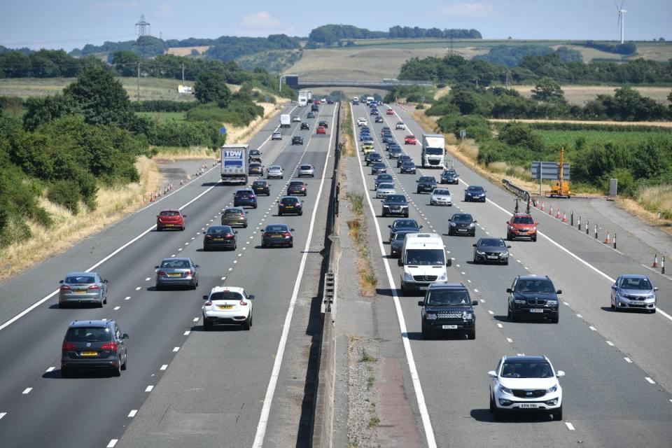 The average annual price paid for motor insurance increased by £5 in the second quarter of this year, according to the Association of British Insurers (Ben Birchall/PA) (PA Archive)