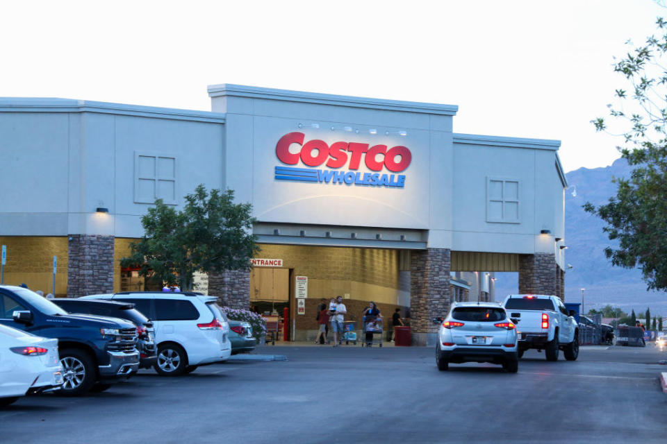the outside of a Costco
