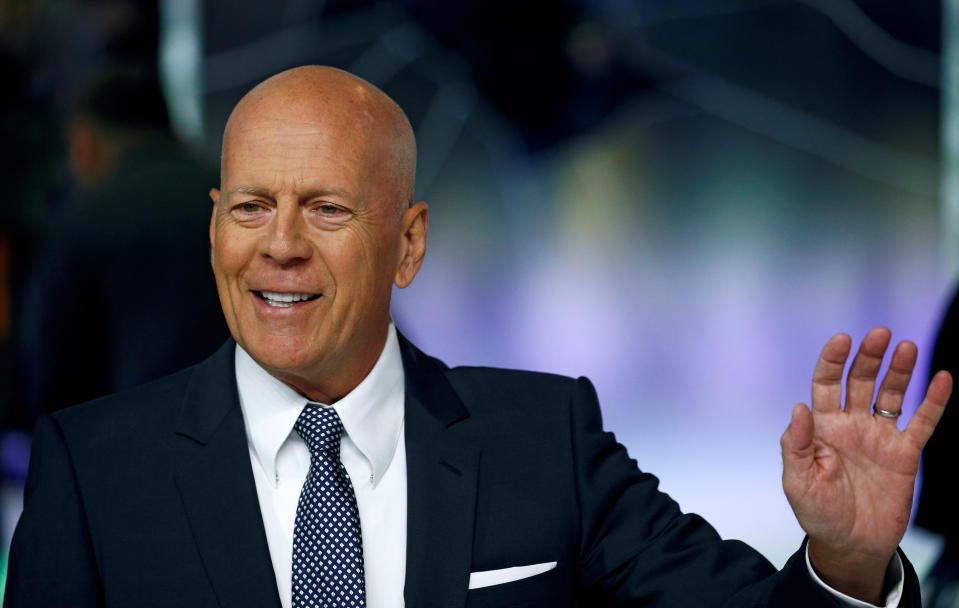 Bruce Willis 2019 bei einer Filmpremiere in London (Bild: Reuters)