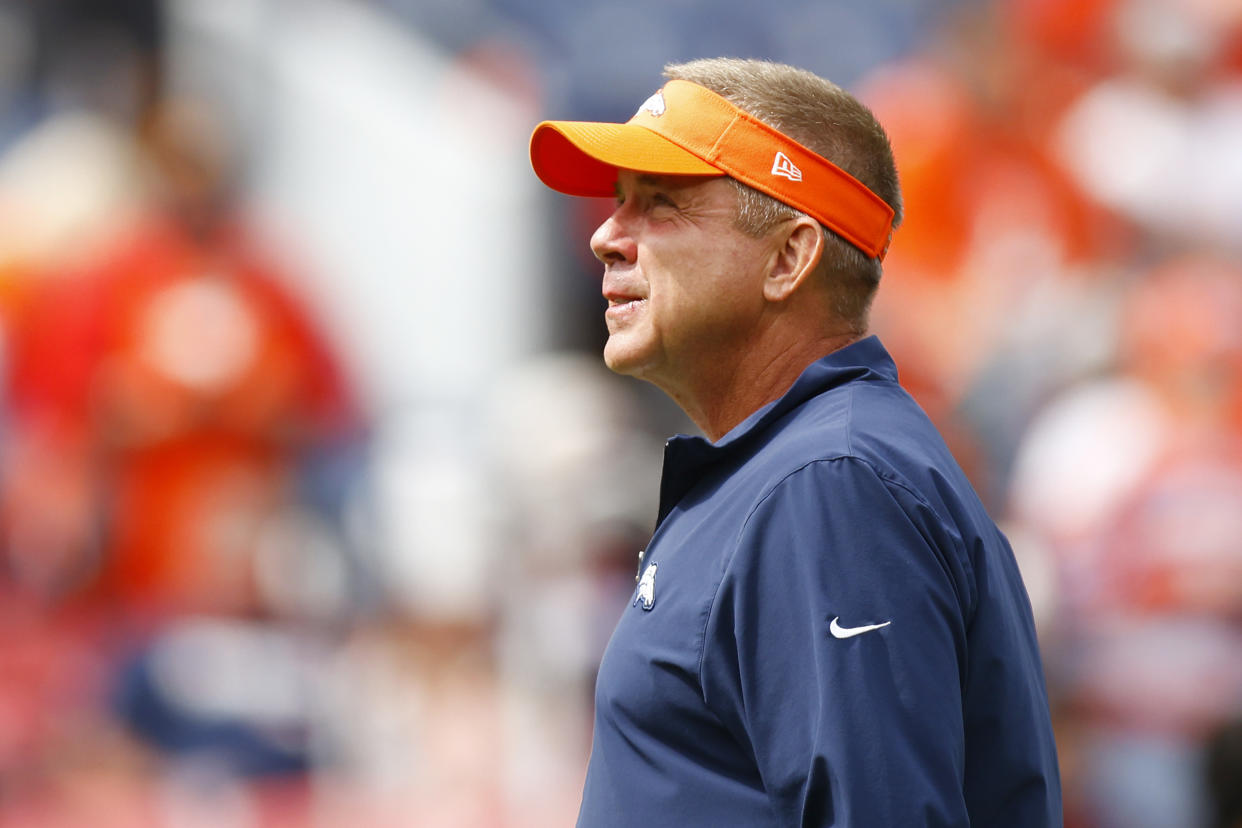 Sean Payton rolled the dice for his first act in Denver. (Justin Edmonds/Getty Images)