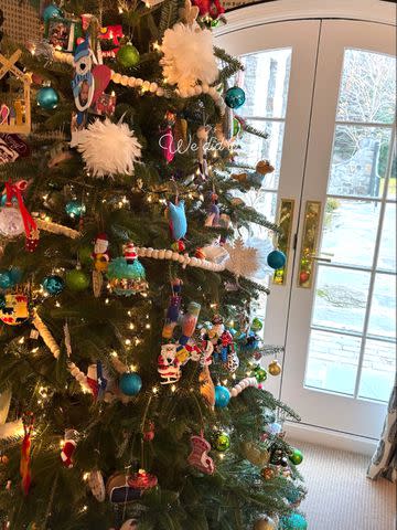 <p>Jenna Bush Hager/Instagram</p> Bush Hager family Christmas tree