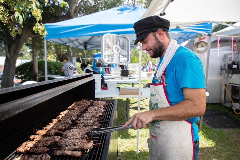 'Taste of Greek culture' Food Festival volunteers prep goodies for