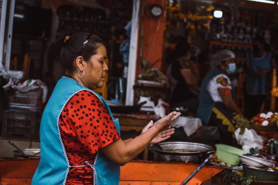 Comida callejera en la CDMX