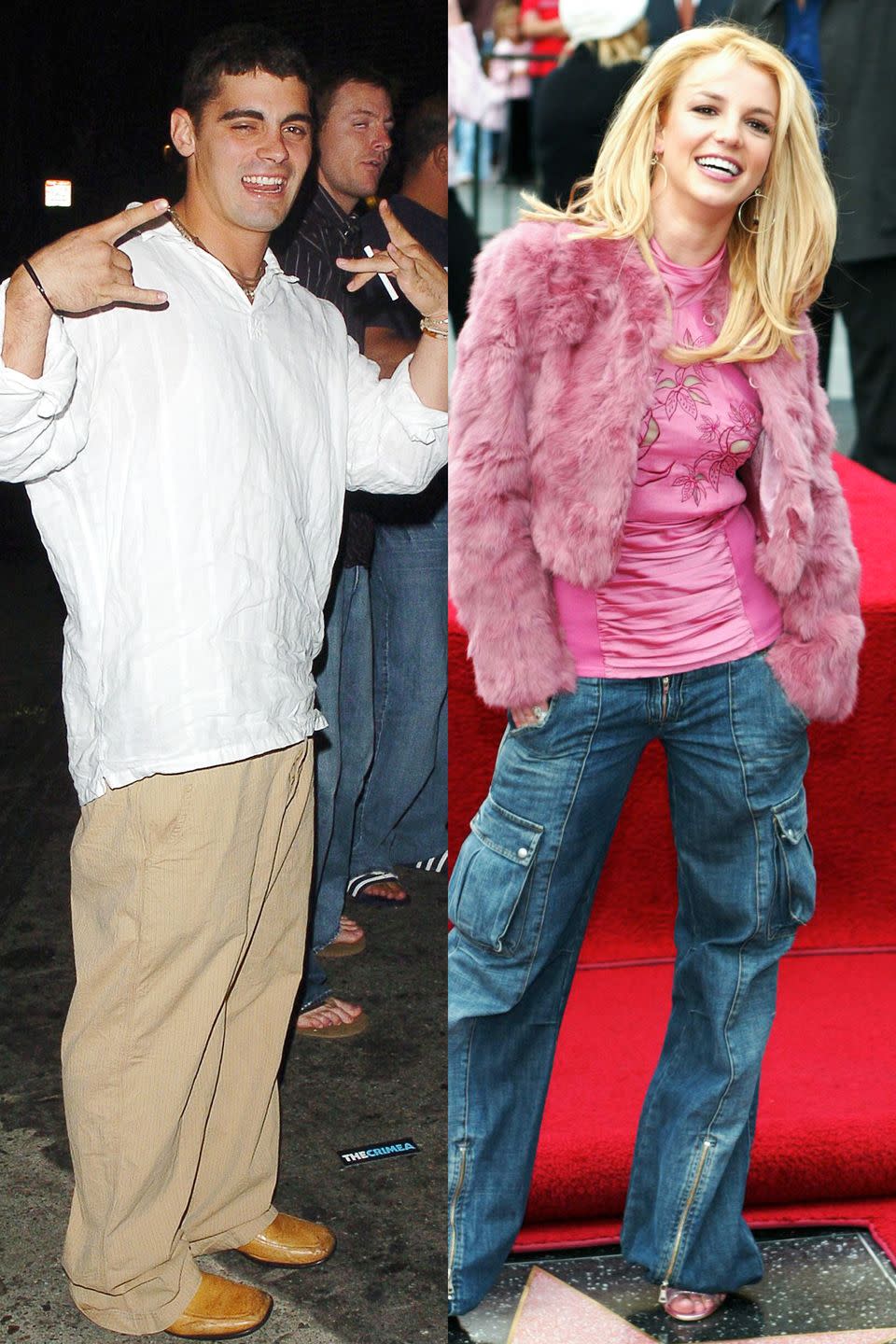 Britney Spears and Jason Alexander