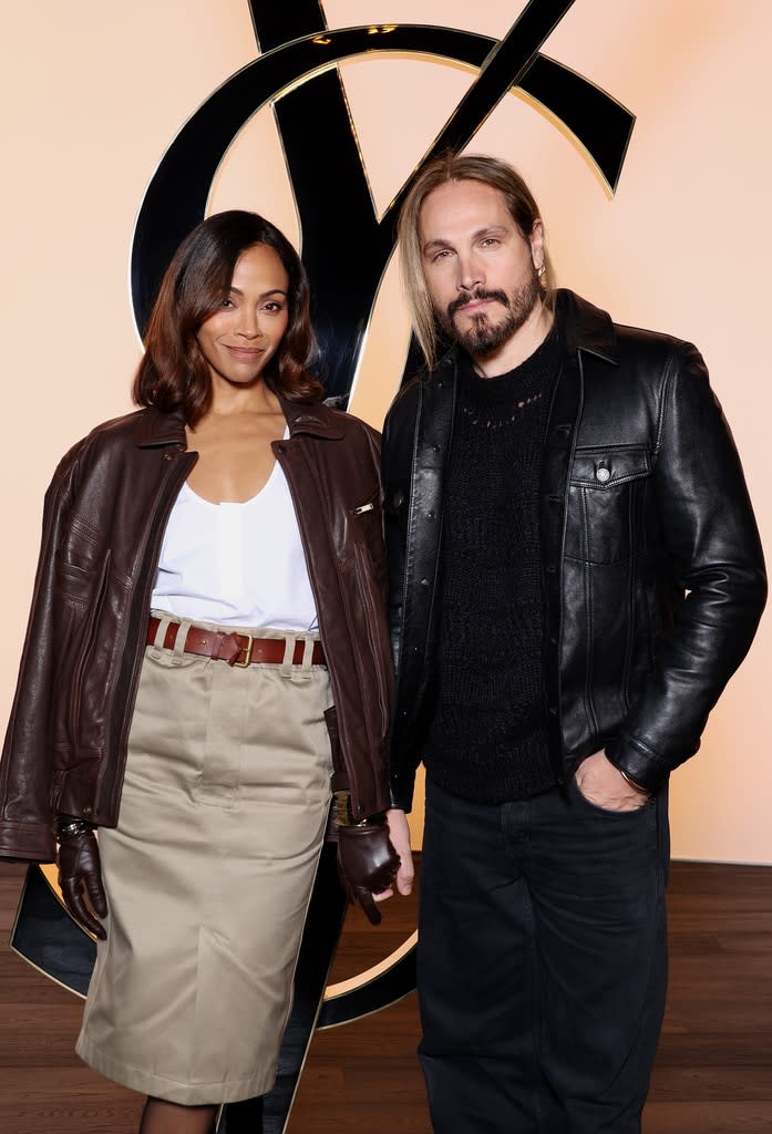 Zoe Saldana, Marco Perego 