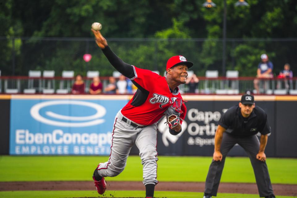 Minor-leaguer Abner Uribe is likely the hardest thrower ever with the Brewers franchise. Abner spent the 2021 season with the Class A Carolina Mudcats.