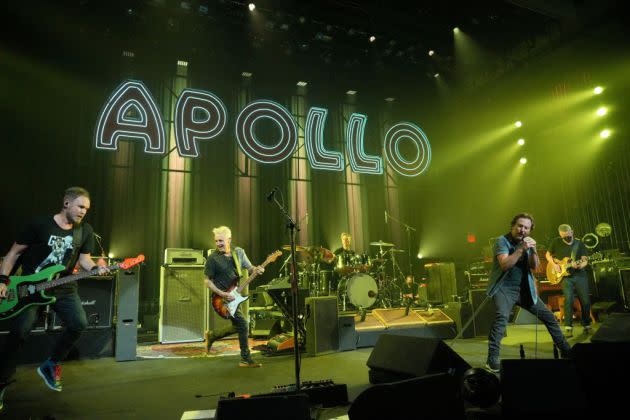 Pearl Jam Performs Live At The Apollo Theater For SiriusXM's Small Stage Series - Credit: Kevin Mazur/Getty Images for SiriusXM