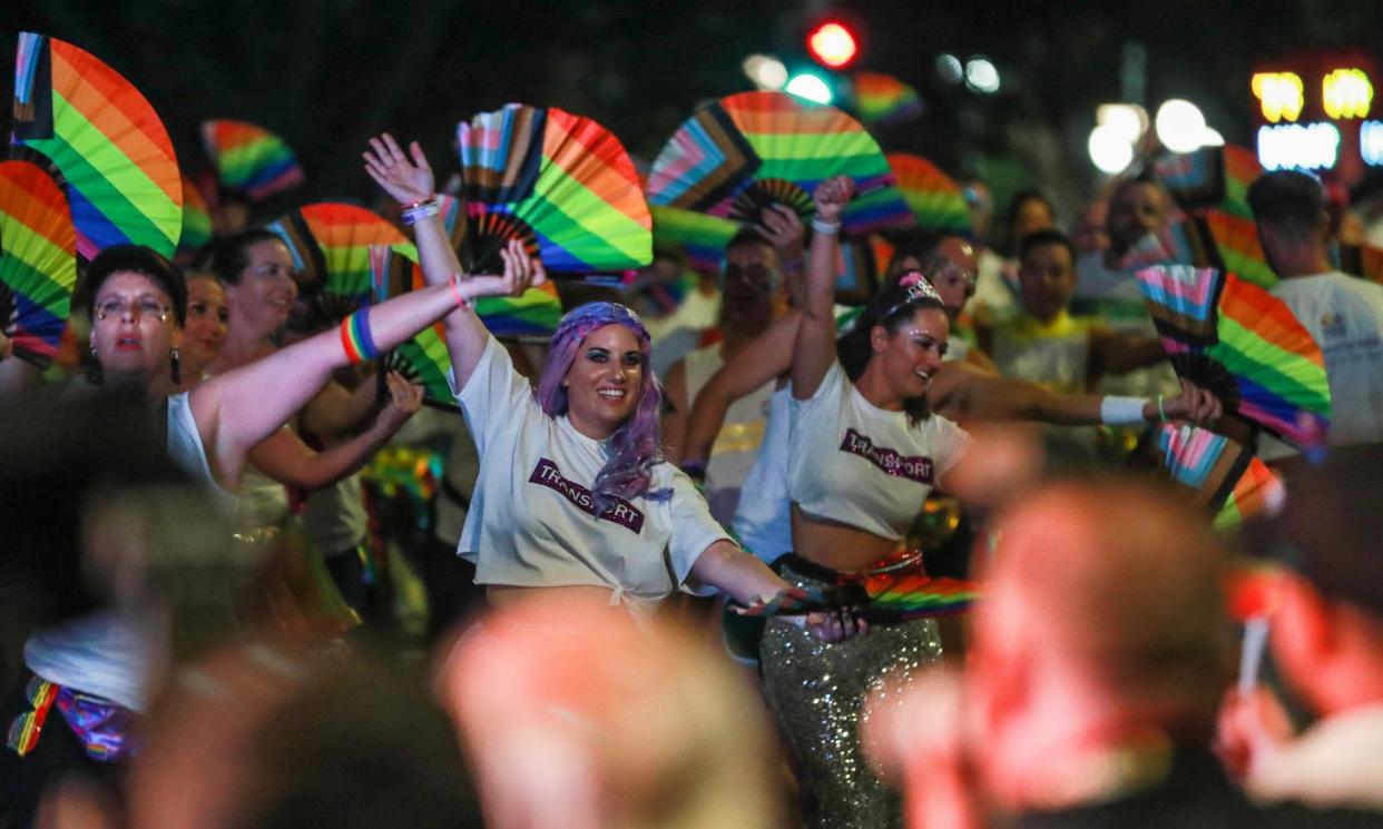 <span>Sydney Gay and Lesbian Mardi Gras parade participants last year. The federal government’s rejection of proposed extra census questions on sexuality blindsided LGBTQ+ advocacy groups and prompted complaints.</span><span>Photograph: Roni Bintang/Getty Images</span>