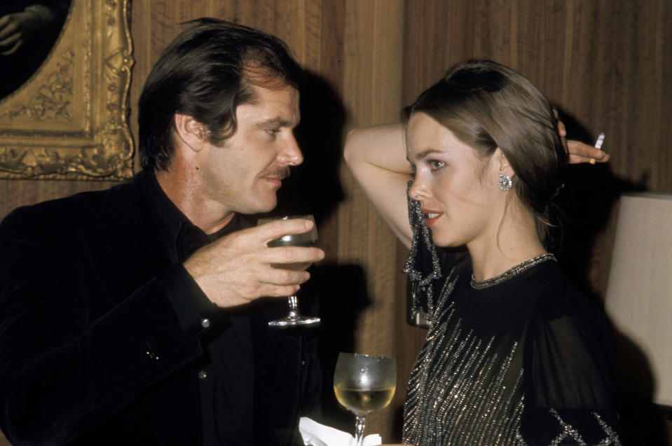 Michelle Phillips and Jack Nicholson