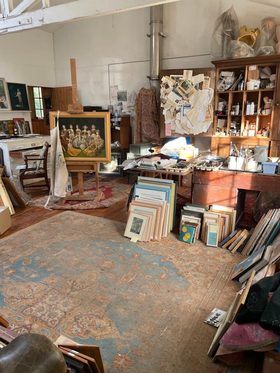 The contents of the studio of costume designer Michael Stennett are to be sold at auction at Cheffins in Cambridge. (Cheffins/ PA)