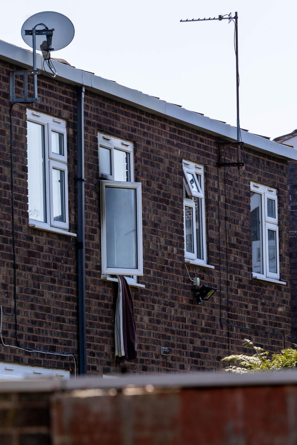 The window at Lapworth Grove, Balsall Heath, Birmingham. 