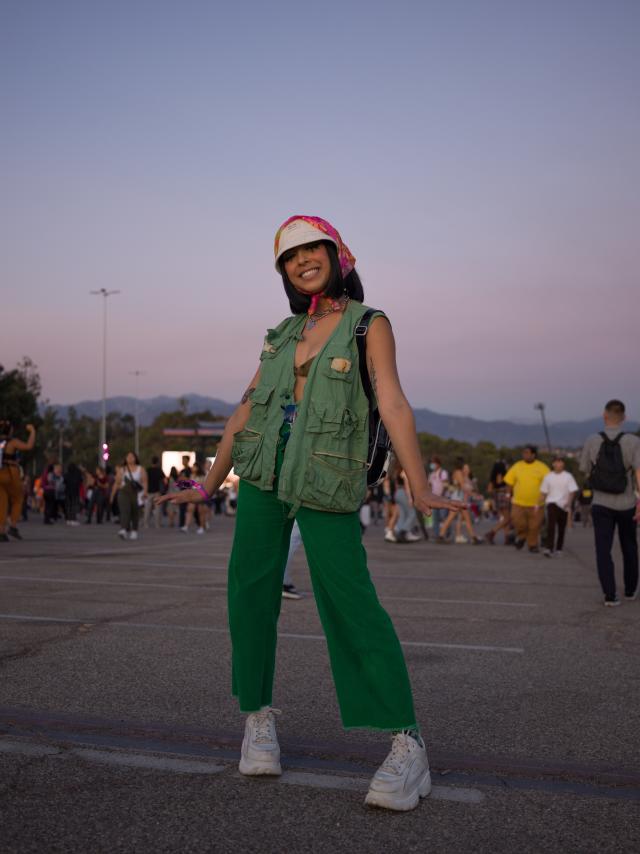 Talking style with some of Camp Flog Gnaw's best dressed