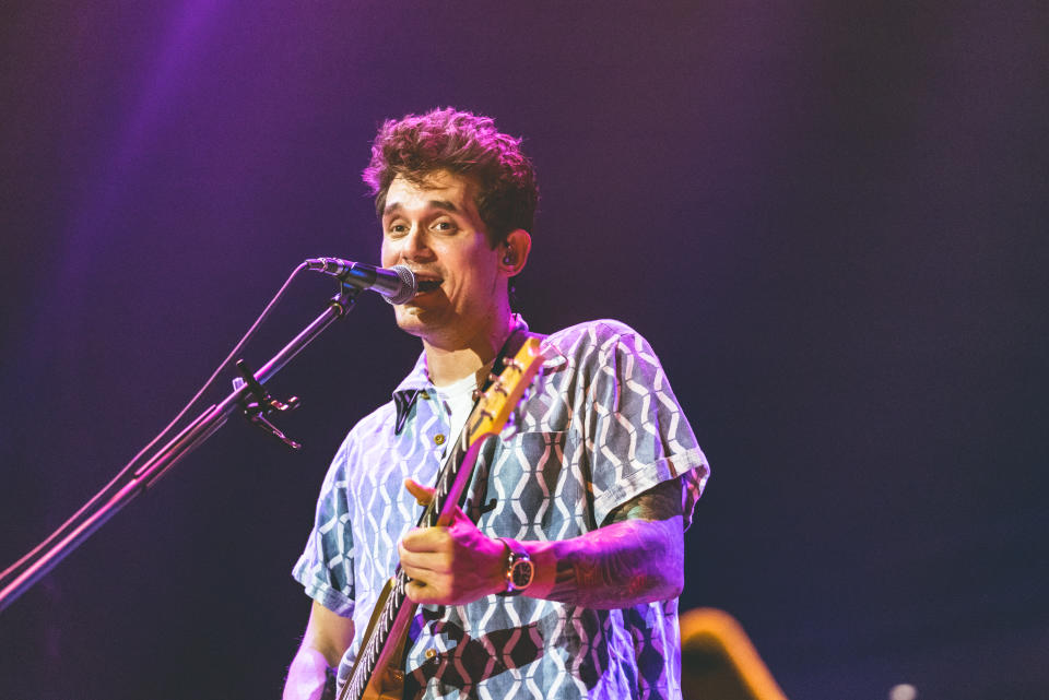 John Mayer in Singapore. (PHOTO: Marcus Lin)