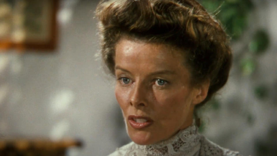 Katharine Hepburn in The African Queen