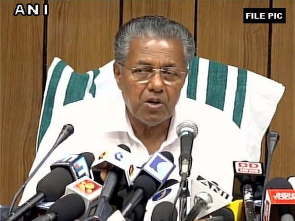 Kerala Chief Minister Pinarayi Vijayan (File photo/ANI)