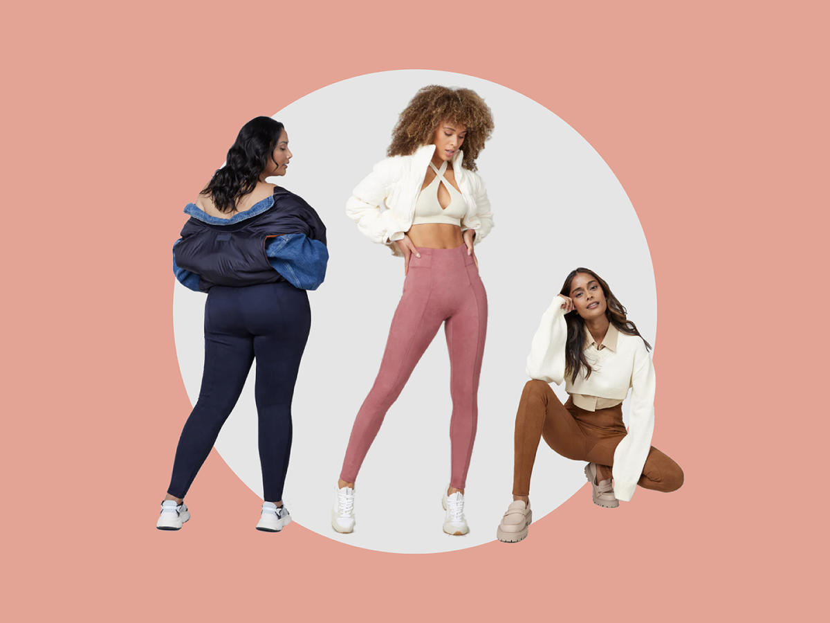 Spanx's Chic Suede Leggings Are 'Very Flattering' & the 'Best Pants'  Shoppers Have Worn In Years — Now They're 51% Off