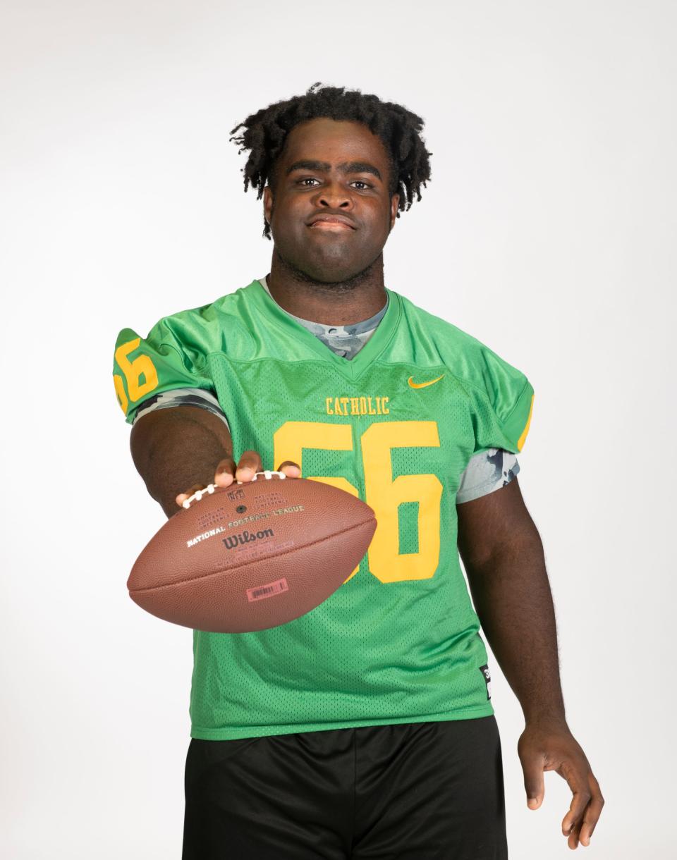 Super Senior - Tim Gulley – DL - Pensacola Catholic HS - Friday, Aug. 5, 2022.