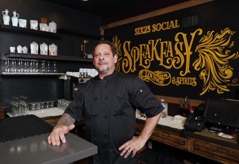 Denis Whitton, the owner of Six23 Social, a new speakeasy on Main Street in Sparkill photographed July 13, 2023.