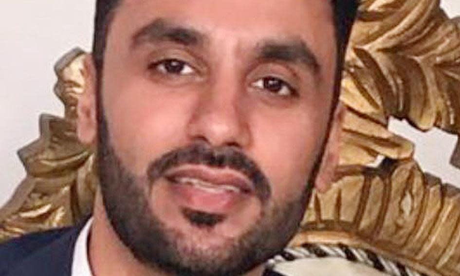 <span>Jagtar Singh Johal was bundled into a car by police in 2017 and tortured, according to Reprieve.</span><span>Photograph: Family handout/PA</span>