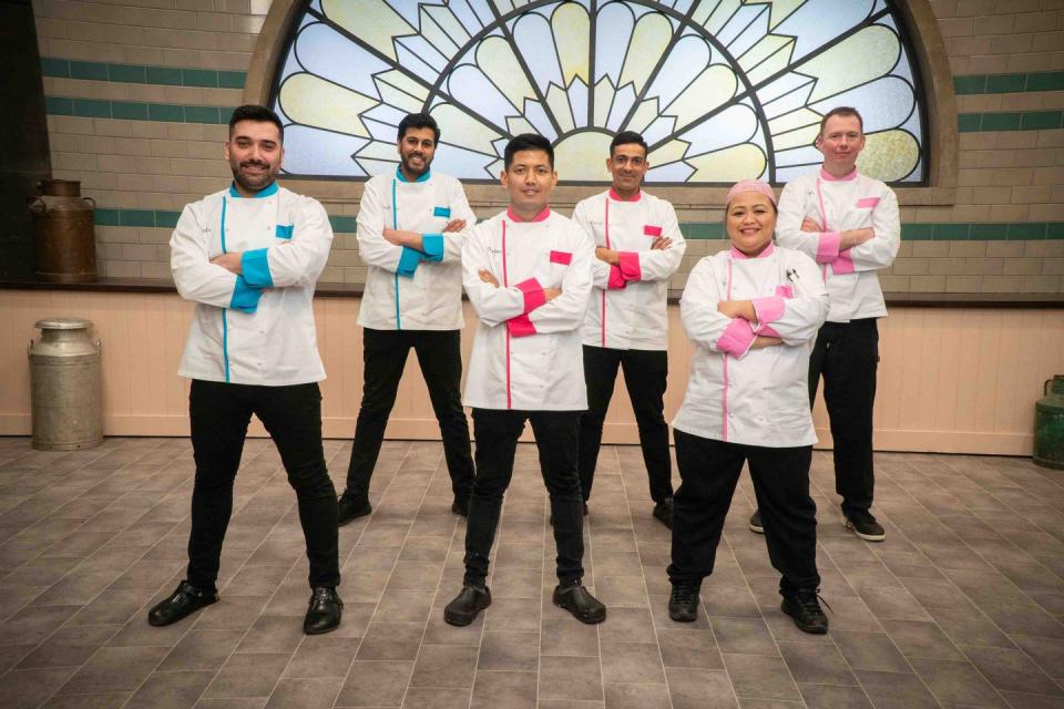 soko patisserie, the intercontinental o2 and the raf club, bake off the professionals finalists