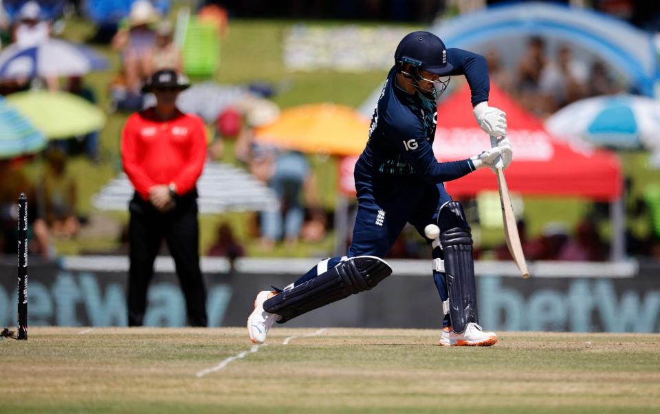 Jason Roy clean bowled - MARCO LONGARI/AFP via Getty Images