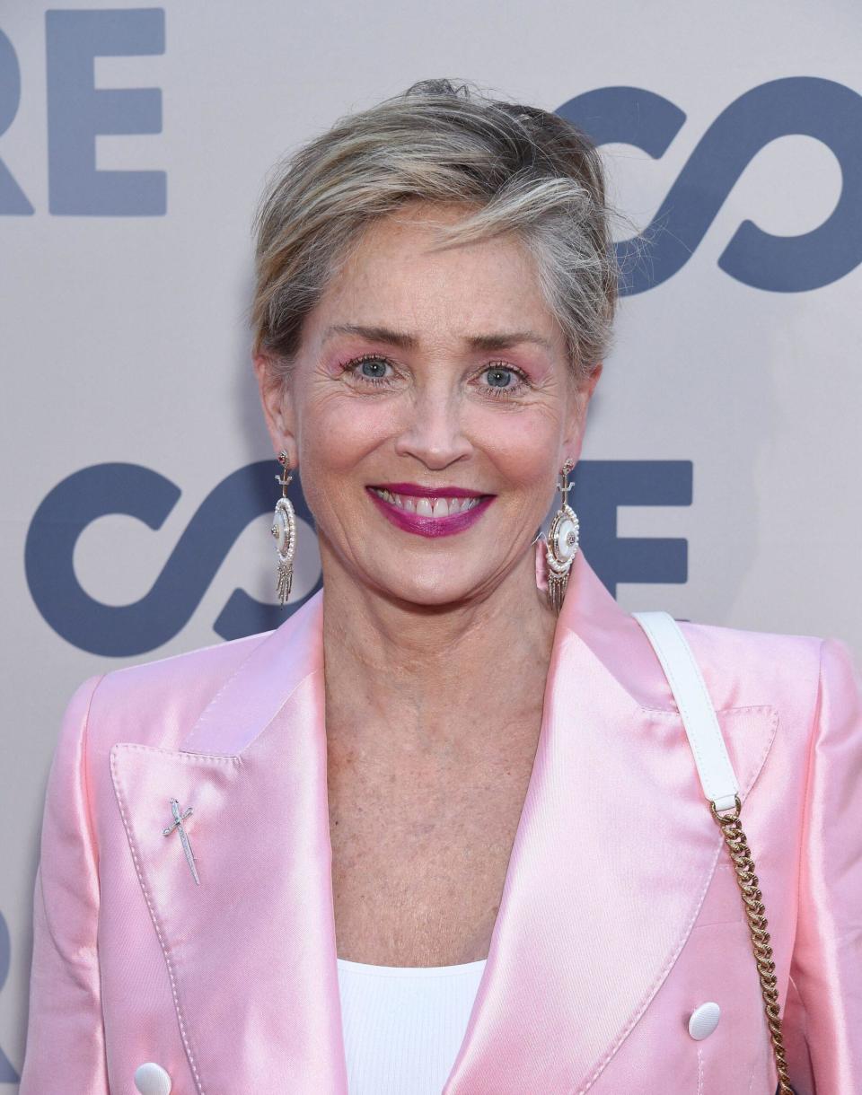 Sharon Stone at CORE Gala Benefiting the Nonprofits Crisis Response Efforts Around the World