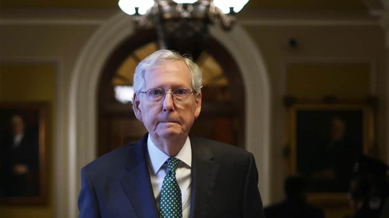 US Senate Republican Leader Mitch McConnell. Photo: Getty Images