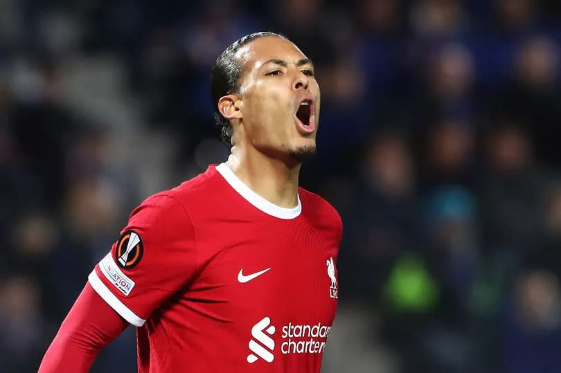 Virgil van Dijk of Liverpool