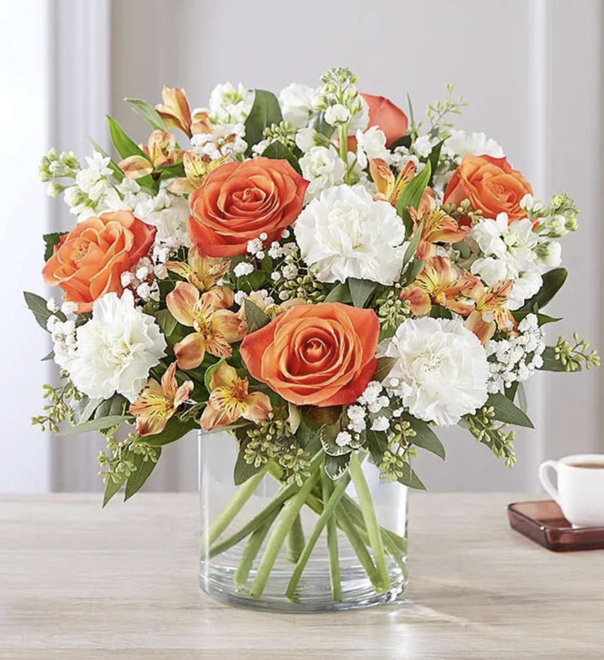 <p><a href="https://go.redirectingat.com?id=74968X1596630&url=https%3A%2F%2Fpwa.www.1800flowers.com%2Fsweet-citrus-bouquet-174301&sref=https%3A%2F%2Fwww.housebeautiful.com%2Fentertaining%2Fholidays-celebrations%2Fg4365%2Fmothers-day-flowers-ideas%2F" rel="nofollow noopener" target="_blank" data-ylk="slk:Shop Now;elm:context_link;itc:0;sec:content-canvas" class="link rapid-noclick-resp">Shop Now</a></p><p>Sweet Citrus Bouquet</p><p>1800flowers.com</p><p>$49.99</p>