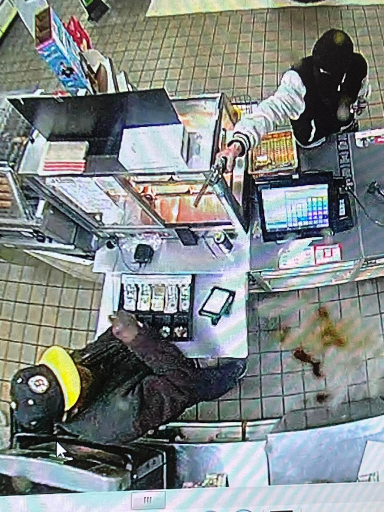 Police reported armed robberies at two 7-Elevens, one in Norwell and the other in Quincy, within a half hour of each other on the morning of Wednesday, April 17.