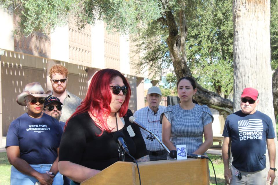 State Sen. Anna Hernandez, D-Phoenix, was one of 16 Arizona Democratic lawmakers who signed a letter to President Joe Biden urging a cease-fire in Gaza.