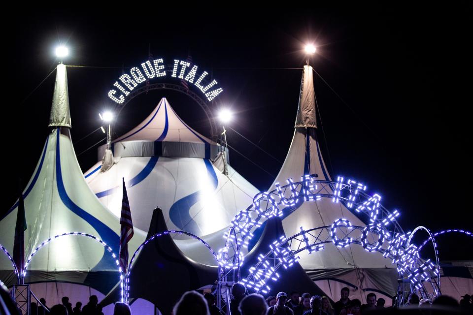 Cirque Italia features vivid and dramatic European-style performances using a 35,000 gallon water stage under a customized traveling tent. The circus will perform at the Richard M. Borchard Regional Fairgrounds in Robstown Feb. 14-17.