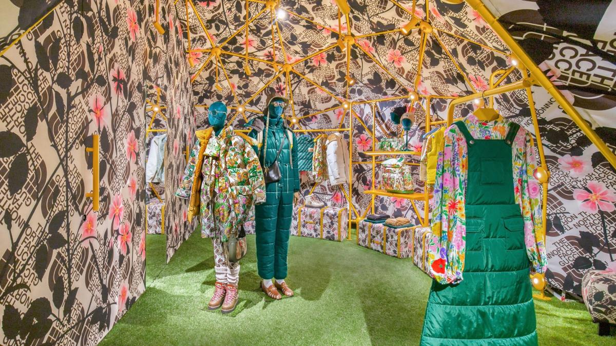Gucci Announces New Immersive Pin Locations Celebrating The North Face X  Gucci Collection