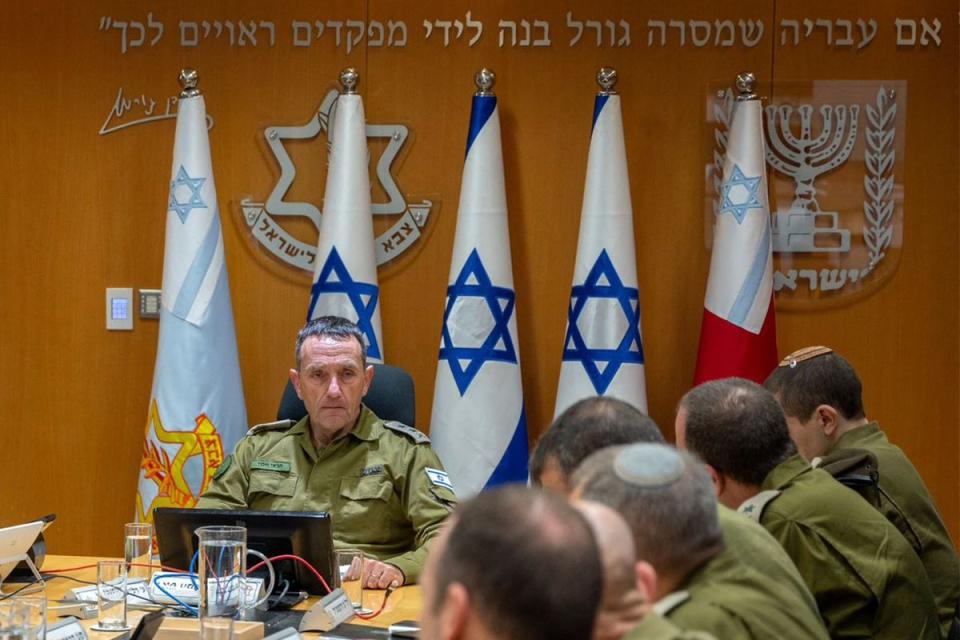 Israeli chief of staff Herzi Halevi (Israeli Army/AFP via Getty Image)