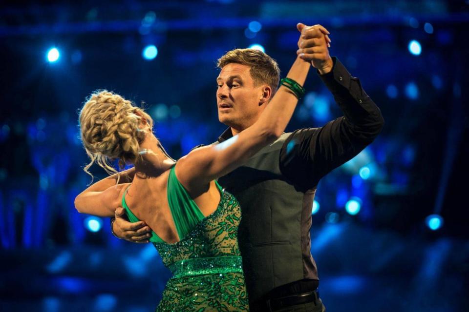It's unlikely that Nadiya Bychkova and Lee Ryan will fall victim to the famous ‘Strictly’ curse (PA)