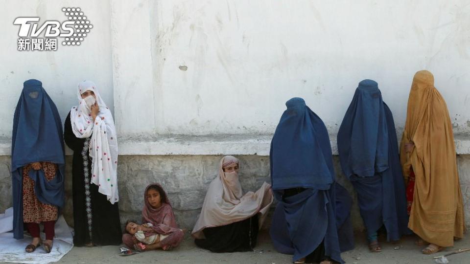 塔利班打算將12至45歲的未婚或喪偶女性當成戰利品給戰士們。（圖／達志影像美聯社）