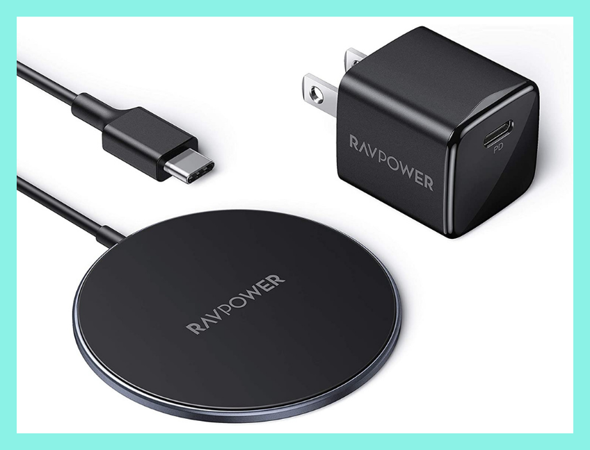 Today only: Save 43 percent on the RAVPower Magnetic Wireless Charger. (Photo: Amazon)