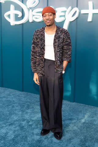 <p>Frank Micelotta/Disney via Getty</p> Tyler James Williams