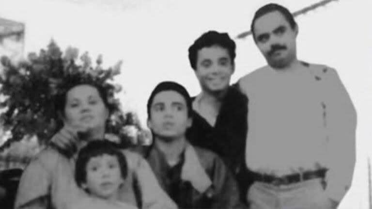 Griselda Blanco junto a su familia en la vida real