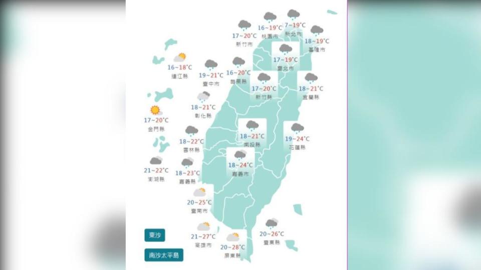 圖／中央氣象局