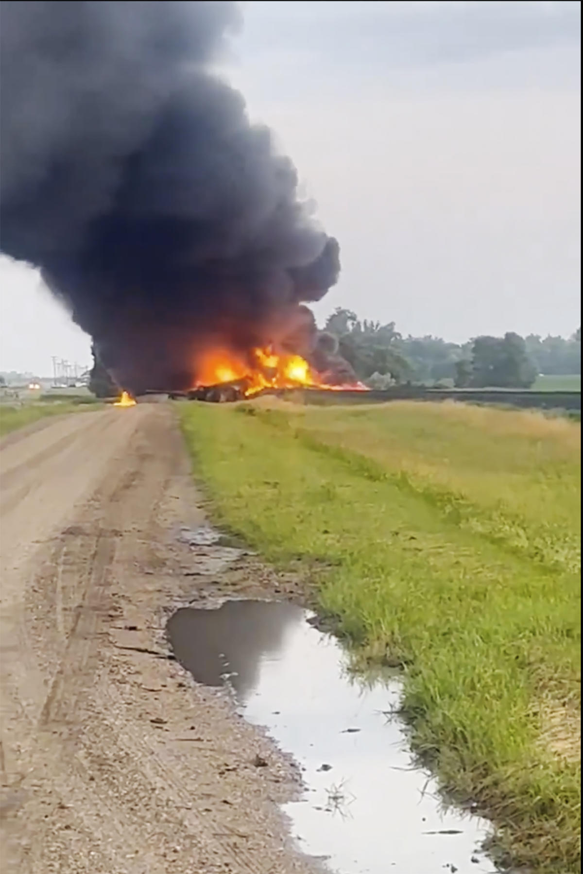 🟣DERAGLIAMENTO TRENO CPKC NEL NORTH DAKOTA