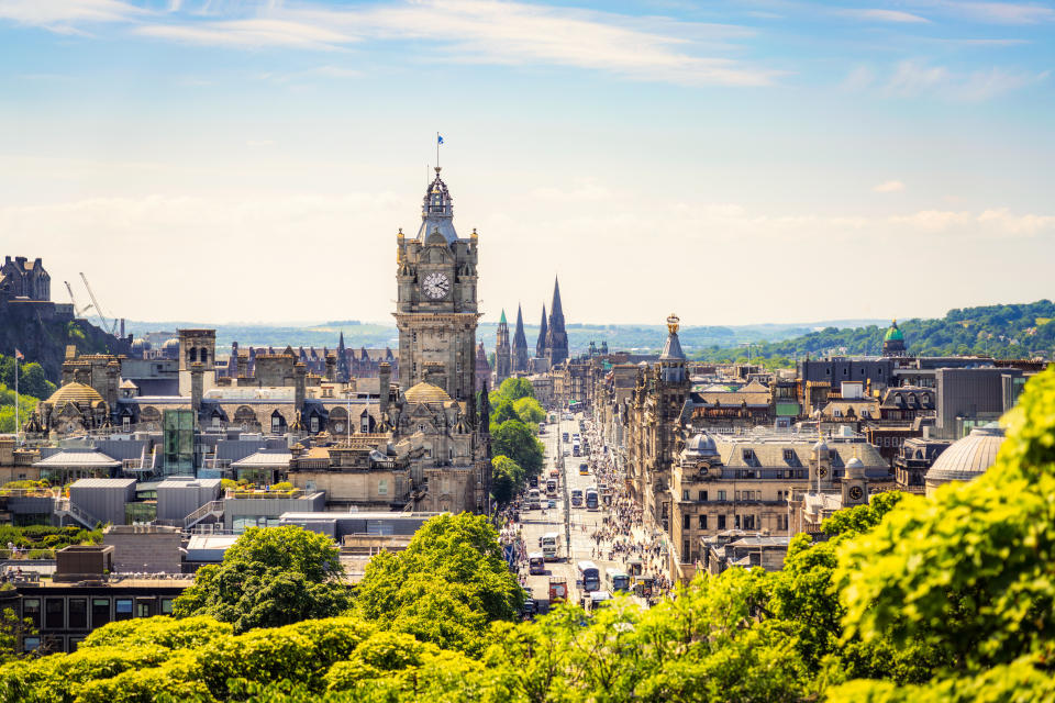 Esta vista de Edimburgo habla por sí sola. (Foto: Getty Images)